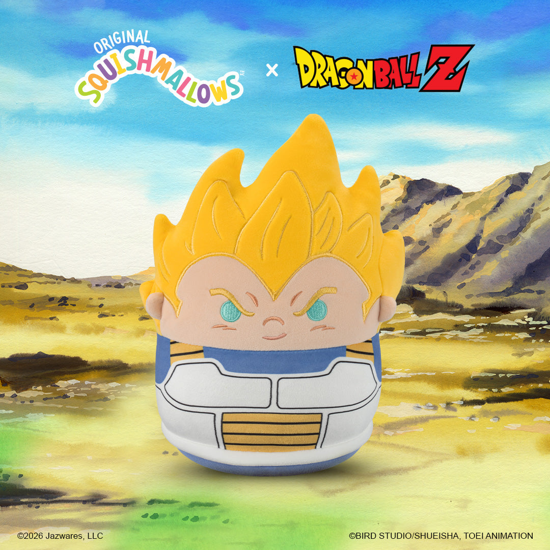 Dragon Ball Z 8-Inch Super Saiyan Vegeta Plush