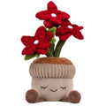 Greenhouse by Russ 12-Inch Poinsettia Plant Plush