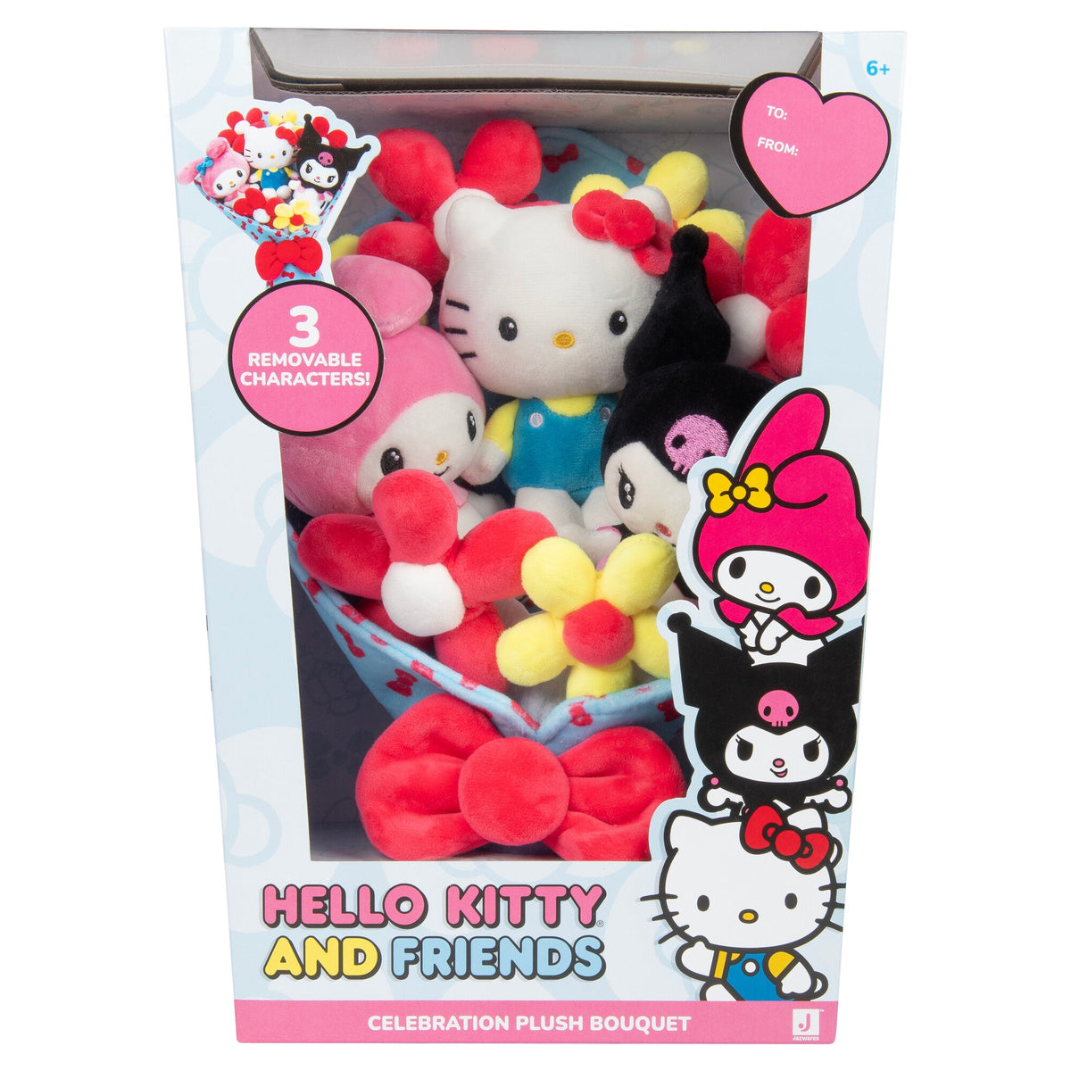 Hello Kitty and Friends 12-Inch Plush Celebration Bouquet