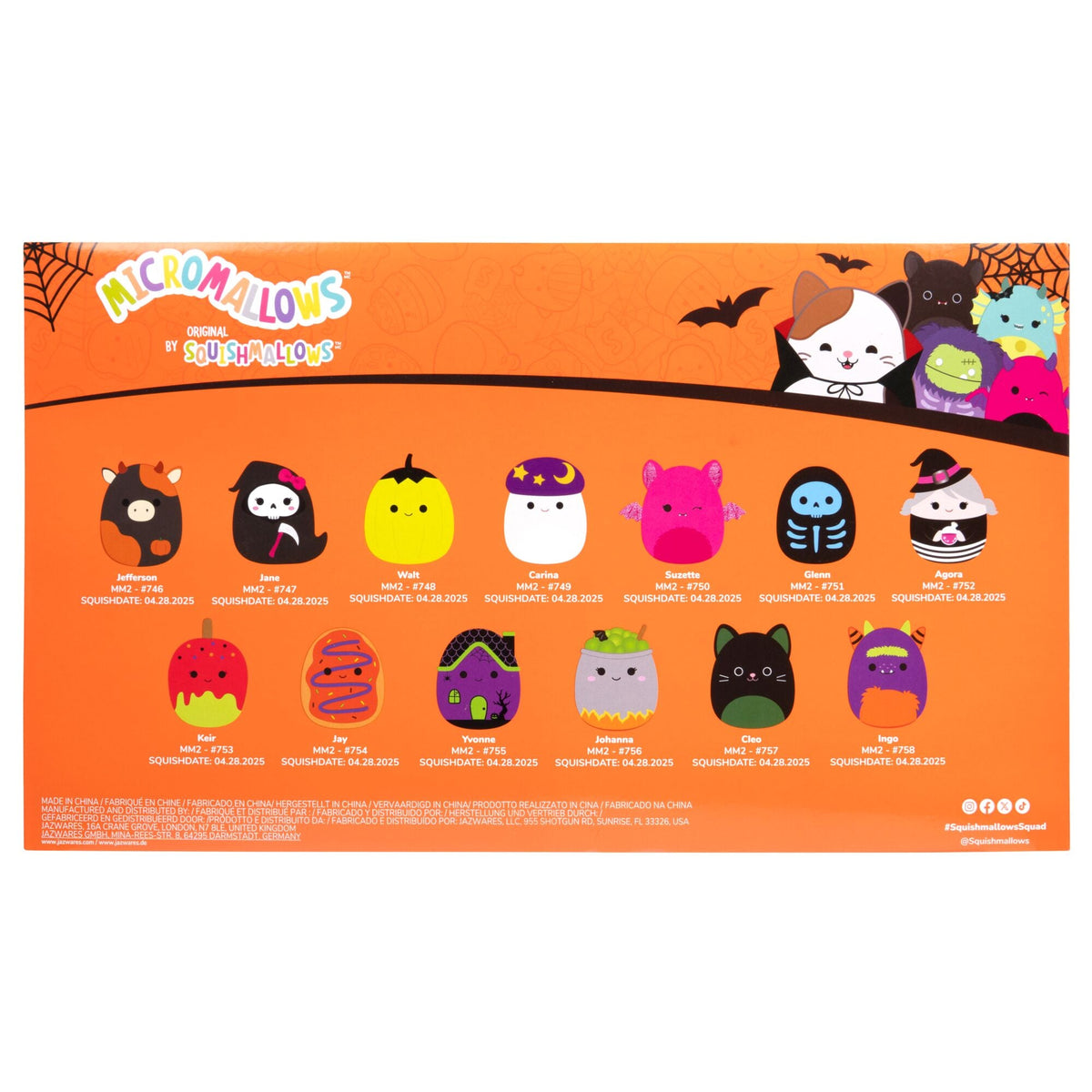 Micromallows Halloween Countdown Calendar 13-Pack