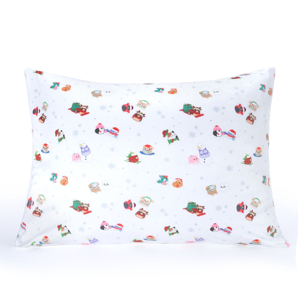“Winter Discovery” SquishPillow Pillowcase (Standard) - New Squishmallows
