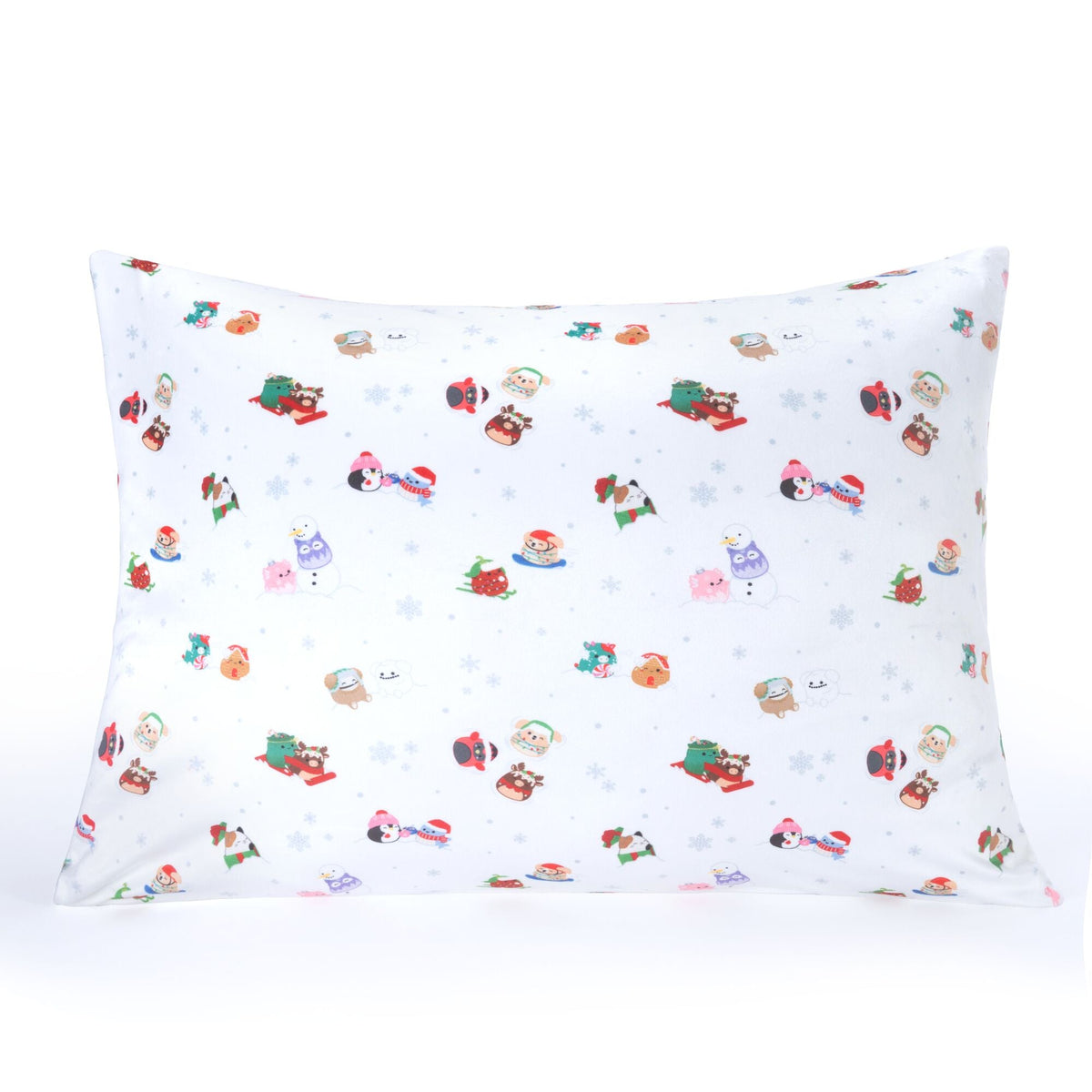 “Winter Discovery” SquishPillow Pillowcase (Standard) - New Squishmallows