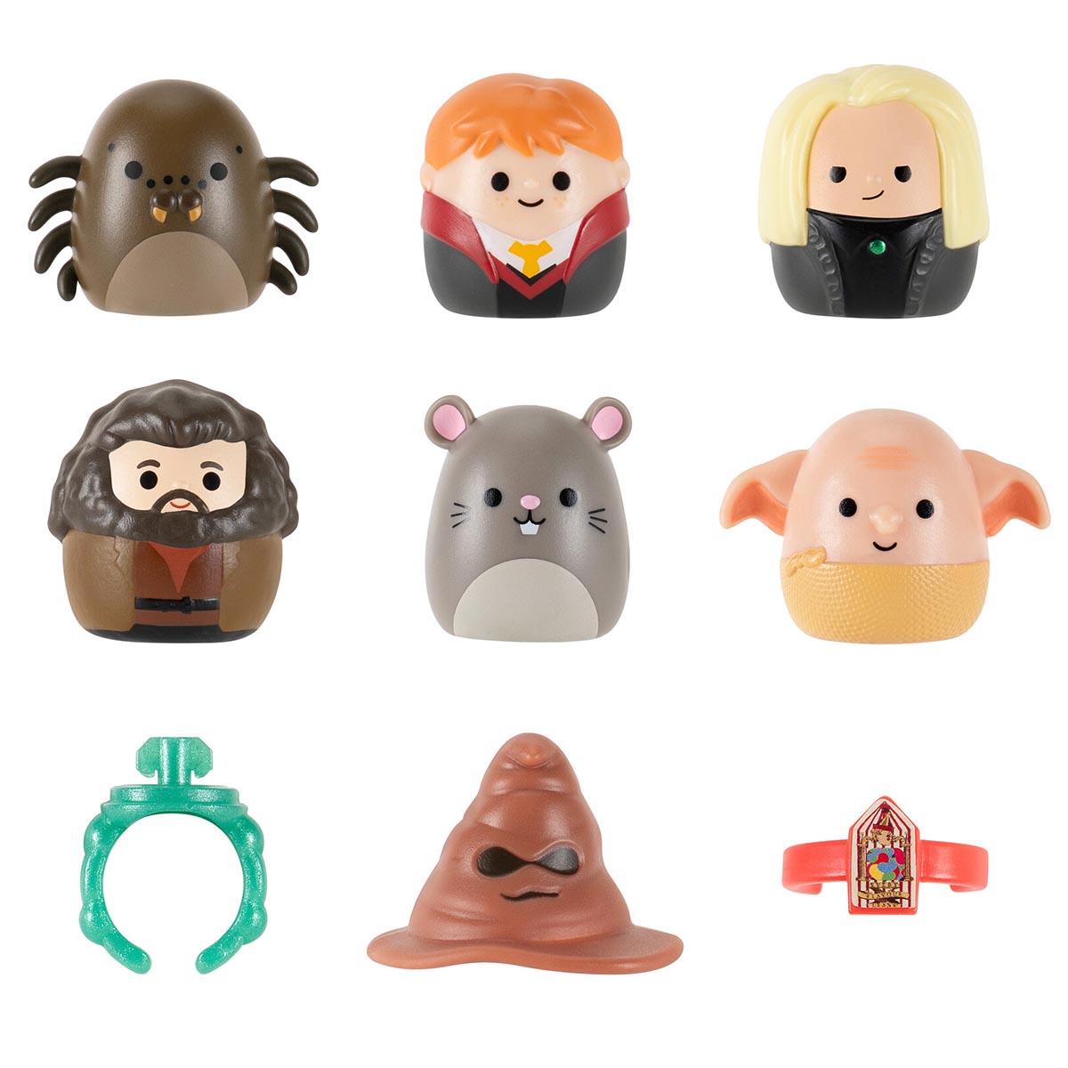 Squish-a-longs “Harry Potter” Mini-Squish and Accessory 6-Pack Style 2