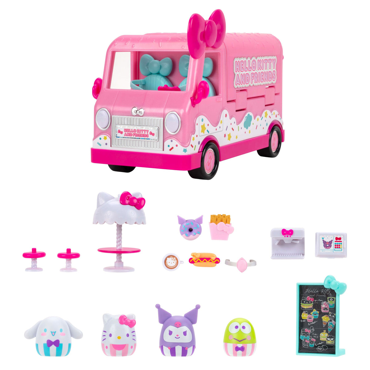 Squish-a-longs Hello Kitty and Friends Hello Kitty Cafe Truck Playset