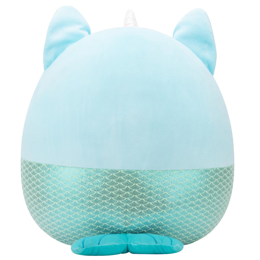 20-Inch Svetlana the Teal Caticorn Mermaid