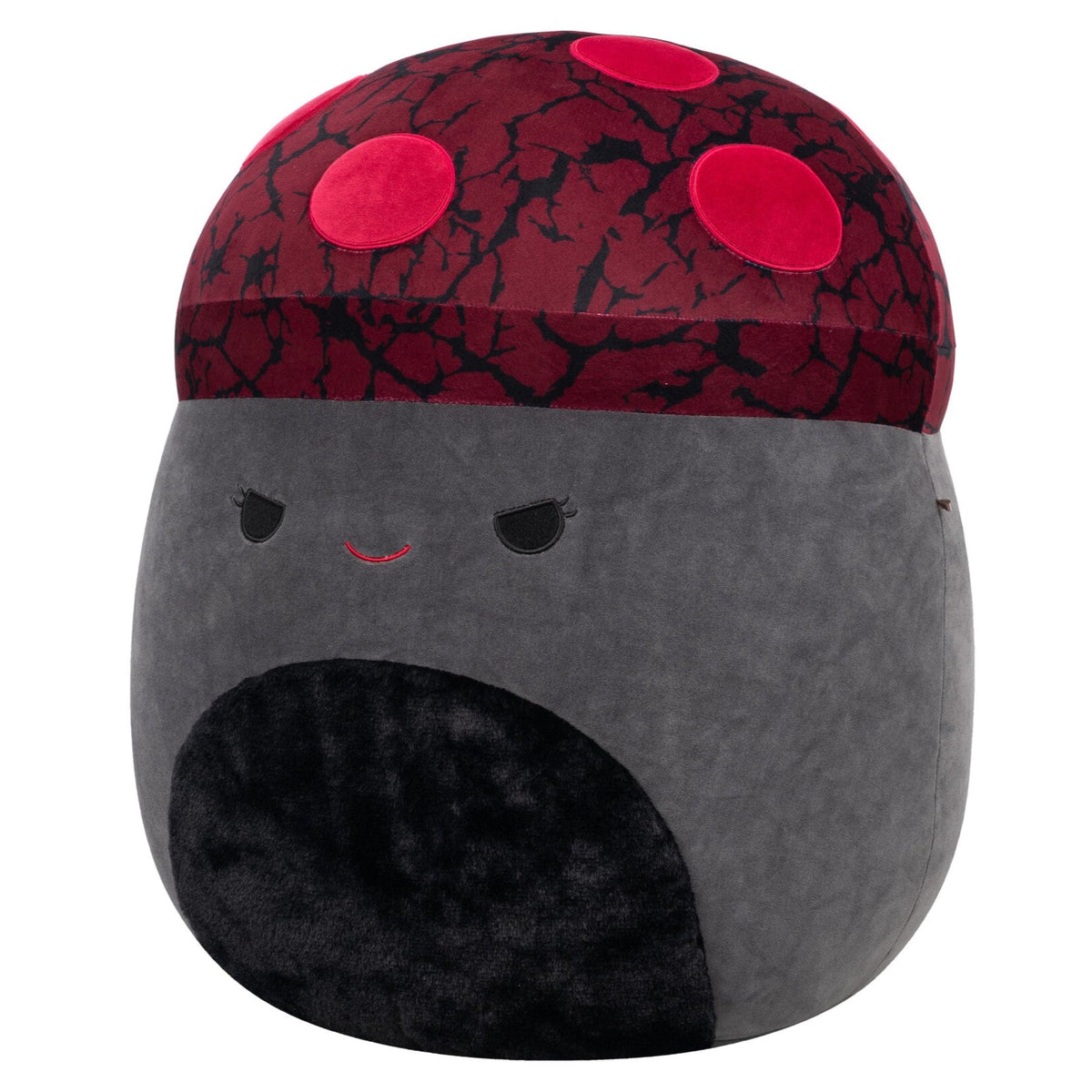 20-Inch Gert the Maroon and Black Mushroom