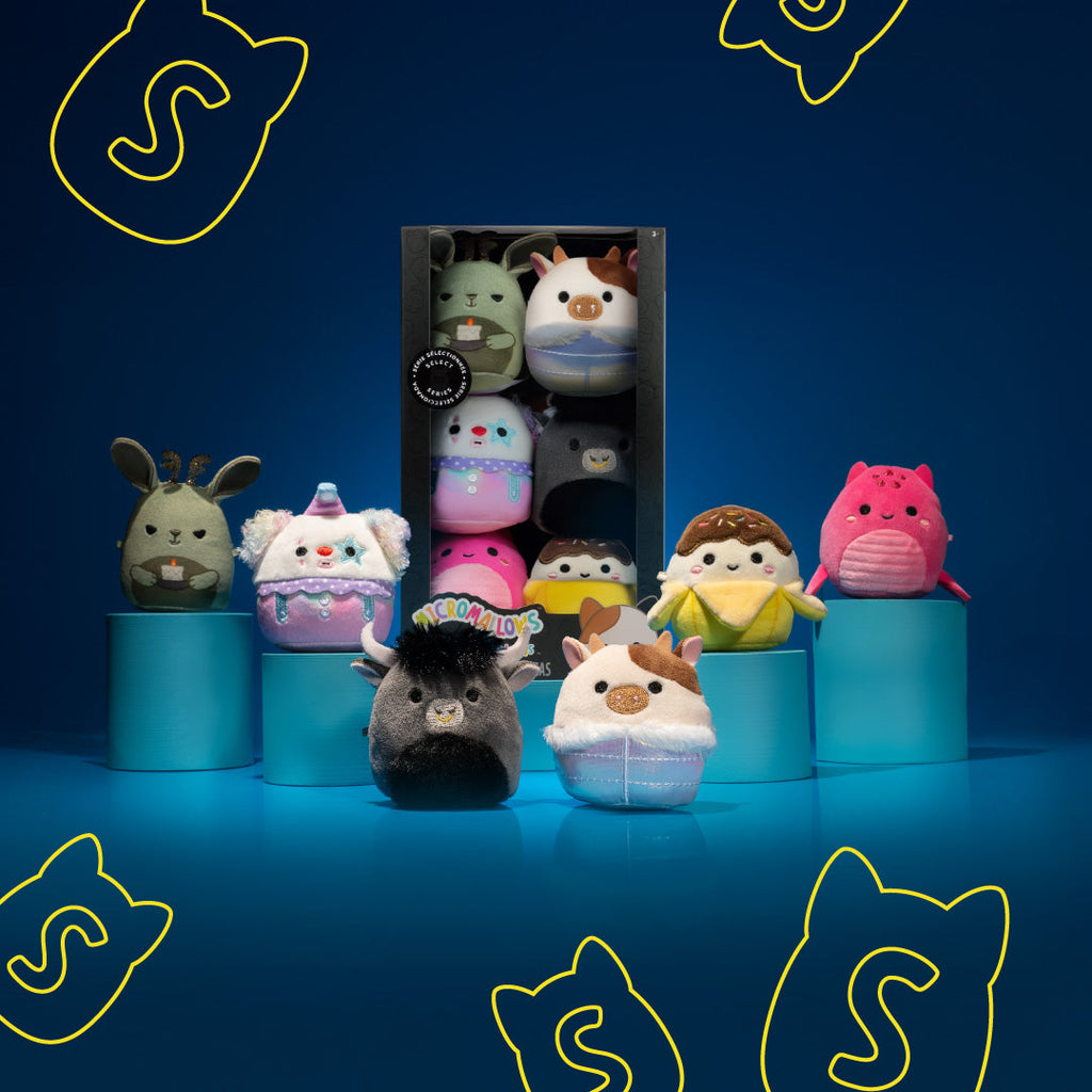 Micromallows Select Series 6-Pack - Ronnie, Junie, X. Axis, Ennis, Martha, Lake - Online Exclusives
