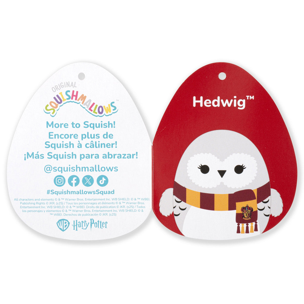 Harry Potter 10-Inch Hedwig with Scarf - Warner Bros