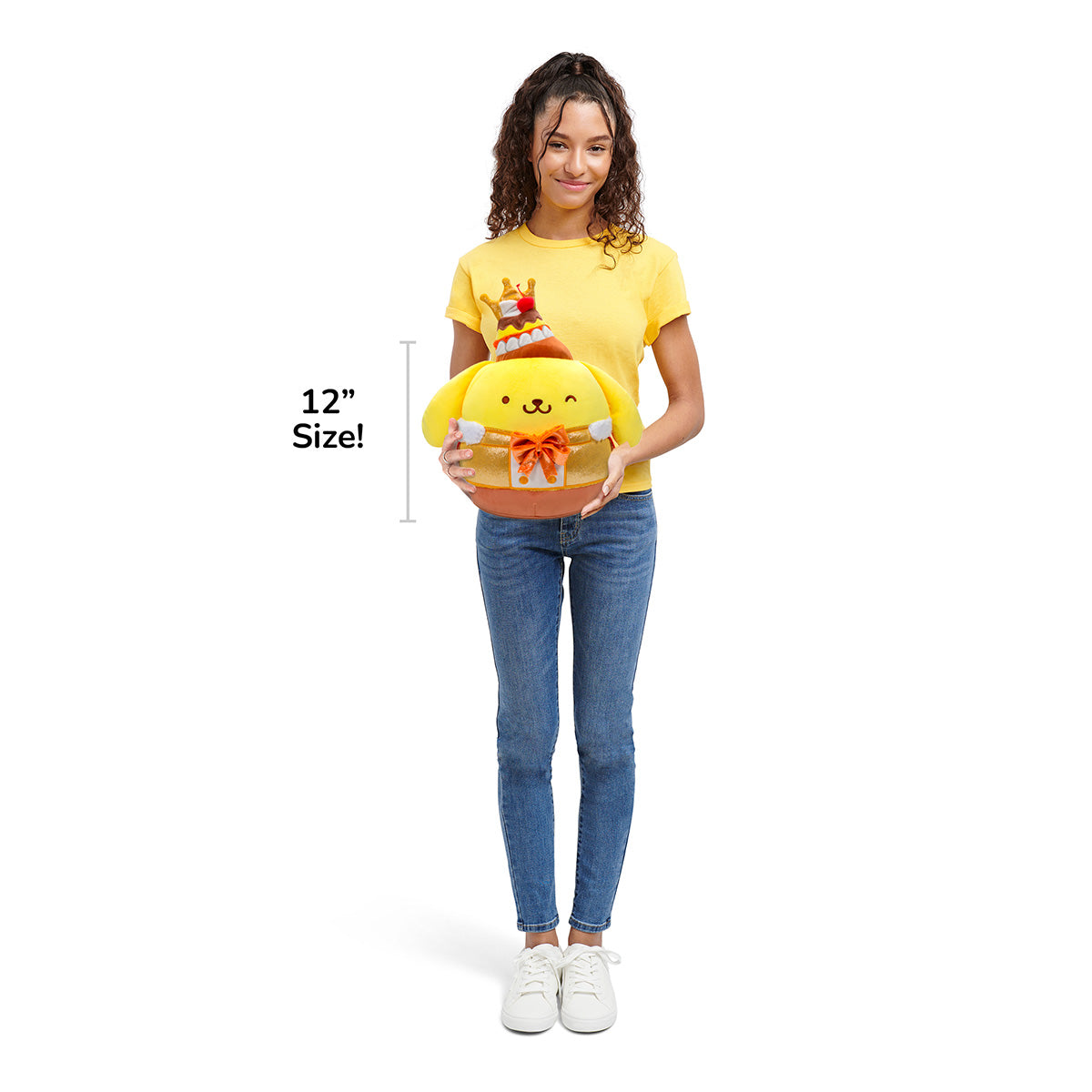 Hello Kitty and Friends 12-Inch Pompompurin Anniversary Squishmallows - Online Exclusives