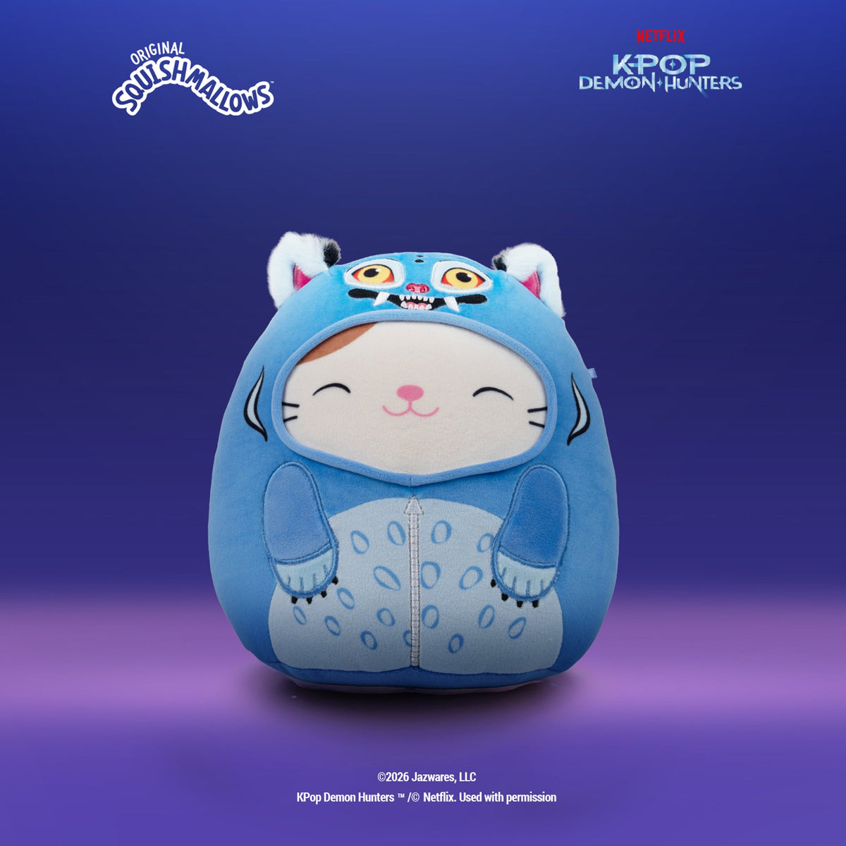 KPop Demon Hunters 12-Inch Cam the Cat as Derpy